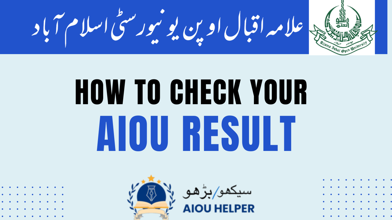 AIOU Result Checking: How to Access Your Results Online